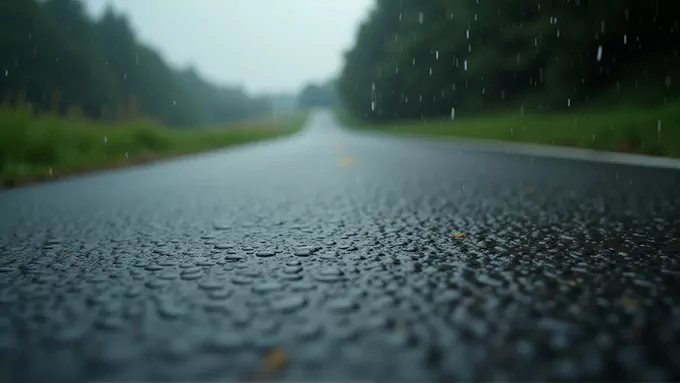[10 Hours] Peaceful Road Rain Sounds | Pure Nature White Noise | Sleep Aid | Study Focus | Meditation | Noise Blocking | ASMR