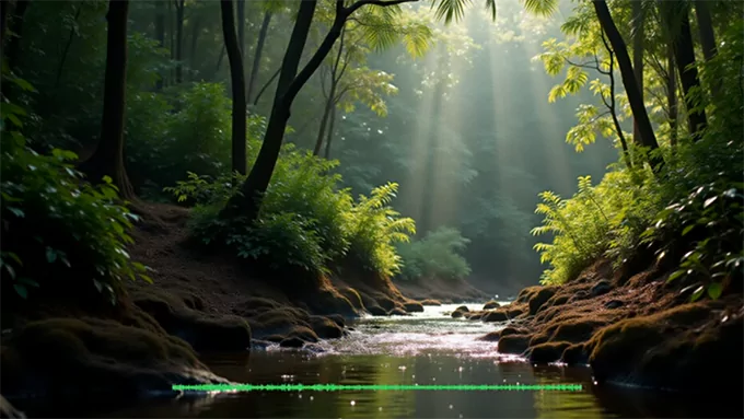 10 Hours Forest Stream & Birdsong White Noise | Natural Sounds for Sleep & Relaxation | Meditation & Focus Ambience
